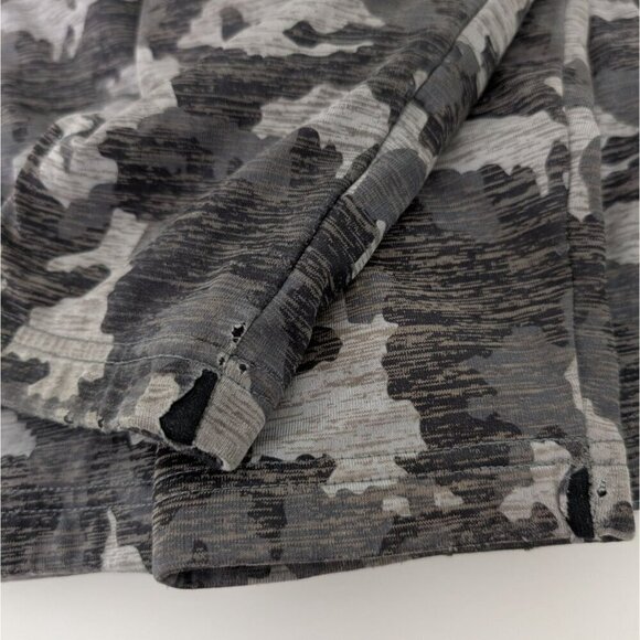 American Fighter Hoodie Mens Size 2XL Gray Long Sleeve Pullover Sweatshirt - Picture 5 of 16